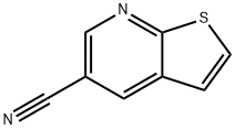 THIENO[2,3-B]PYRIDINE-5-CARBONITRILE, 21344-31-0, 结构式