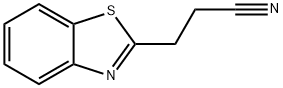 3-(苯并[D]噻唑-2-基)丙腈, 21344-51-4, 结构式