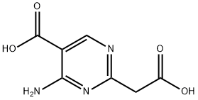 2-Pyrimidineacetic acid, 4-amino-5-carboxy- (8CI)|