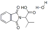 2H-Isoindole-2-acetic  acid,  1,3-dihydro--alpha--(1-methylethyl)-1,3-dioxo-,  monohydrate  (9CI) Struktur