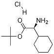 (S)-tert-Butyl 2-aMino-2-cyclohexylacetate hydrochloride Structure