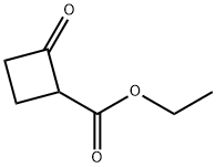 Cyclobutanecarboxylic acid, 2-oxo-, ethyl ester (9CI) Structure