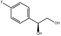 1,2-Ethanediol,1-(4-fluorophenyl)-,(1S)-(9CI) Struktur