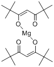 BIS(2,2,6,6-TETRAMETHYL-3,5-HEPTANEDIONATO)MAGNESIUM DIHYDRATE Struktur