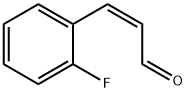 2-Propenal,3-(2-fluorophenyl)-,(2Z)-(9CI) Struktur