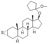 美雄烷 结构式