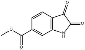 1H-Indole-6-carboxylic acid, 2,3-dihydro-2,3-dioxo-, methyl ester