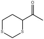 Ethanone, 1-(1,3-dithian-4-yl)- (9CI) Struktur