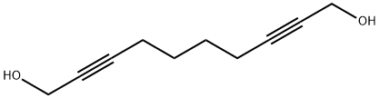 2,8-Decadiyne-1,10-diol,21390-02-3,结构式