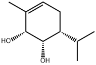 3-Cyclohexene-1,2-diol,3-methyl-6-(1-methylethyl)-,(1S,2R,6R)-(9CI) 结构式