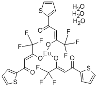 三氟乙酰化噻吩甲酰铕,21392-96-1,结构式
