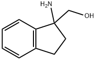 (1-氨基-2,3-二氢-1H-茚-1-基)甲醇 结构式