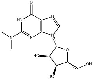 N2,N2-二甲基鸟苷, 2140-67-2, 结构式