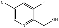 (5-氯-3-氟吡啶-2-基)甲醇 结构式