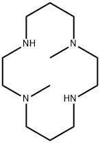 1,8-二甲基-1,4,8,11-四氮杂环十四烷 结构式