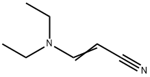 N,N-diethyl-3-aMinoacrylonitrile 化学構造式
