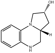 Pyrrolo[1,2-a]quinoxalin-2-ol, 1,2,3,3a,4,5-hexahydro-, (2R,3aR)- (9CI) Structure