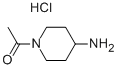 1-(4-AMINO-PIPERIDIN-1-YL)-ETHANONE HCL Struktur