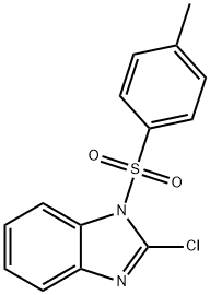 2-氯-1-[(4-甲基苯基)磺酰基]-1H-苯并咪唑, 214147-57-6, 结构式