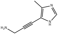 214153-37-4 2-Propyn-1-amine, 3-(5-methyl-1H-imidazol-4-yl)- (9CI)