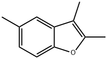 Benzofuran,  2,3,5-trimethyl- 结构式