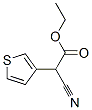 ethyl 2-cyano-2-(3-thienyl)acetate Structure