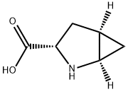 (1R,3S,5R)-2-AZABICYCLO[3.1.0]HEXANE-3-CARBOXYLIC ACID 化学構造式