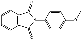 2-(4-甲氧基-苯基)-异吲哚-1,3-二酮, 2142-04-3, 结构式