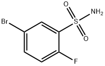 5-溴-2-氟苯磺酰胺, 214209-96-8, 结构式