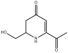 4(1H)-Pyridinone, 6-acetyl-2,3-dihydro-2-(hydroxymethyl)- (9CI),214218-63-0,结构式