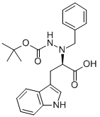 (R)-(-)-NALPHA-BENZYL-NBETA-BOC-D-HYDRAZINOTRYPTOPHANE, 214262-79-0, 结构式