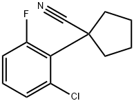 1-(2-CHLORO-6-FLUOROPHENYL)CYCLOPENTANECARBONITRILE