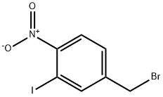 4-(溴甲基)-2-碘-1-硝基苯, 214279-41-1, 结构式