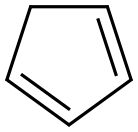 cyclopenta-1,3-diene Struktur