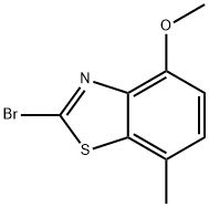 2-BROMO-4-METHOXY-7-METHYLBENZOTHIAZOLE,214337-49-2,结构式