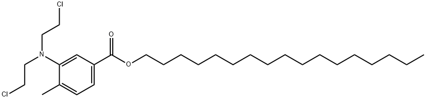 21447-82-5 3-[Bis(2-chloroethyl)amino]-p-toluic acid heptadecyl ester