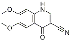 3-Quinolinecarbonitrile, 1,4-dihydro-6,7-diMethoxy-4-oxo- Struktur