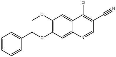 7-(벤질옥시)-4-클로로-6-메톡시퀴놀린-3-카르보니트릴