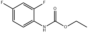 ethyl N-(2,4-difluorophenyl)carbamate Struktur