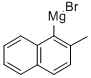 2-甲基-1-萘基溴化镁 结构式