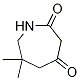 6,6-diMethylazepane-2,4-dione Structure