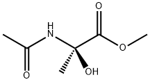 Lactic acid, 2-acetamido-, methyl ester (8CI) Structure