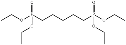 1,5-ペンタンジイルビスホスホン酸テトラエチル 化学構造式