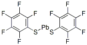 Bis(pentafluorophenylthio) lead(II) 结构式