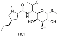 Clindamycin hydrochloride Struktur