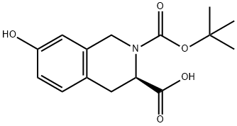 214630-00-9 BOC-(3R)-1,2,3,4-テトラヒドロイソキノリン-7-ヒドロキシ-3-カルボン酸