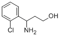 3-AMINO-3-(2-CHLORO-PHENYL)-PROPAN-1-OL Structure