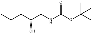 Carbamic acid, [(2R)-2-hydroxypentyl]-, 1,1-dimethylethyl ester (9CI) 结构式