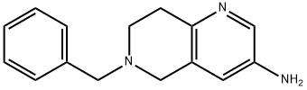 5,6,7,8-TETRAHYDRO-6-(PHEHYLMETHYL)-1,6-NAPHTHYRIDIN-3-AMINE