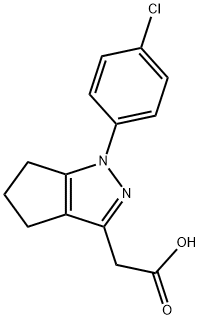 1,4,5,6-테트라하이드로-1-(p-클로로페닐)-3-사이클로펜타피라졸아세트산